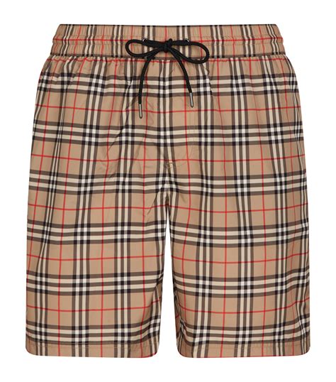 burberry mens swim trunks